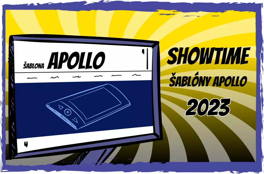 Showtime šablóny Apollo 2023