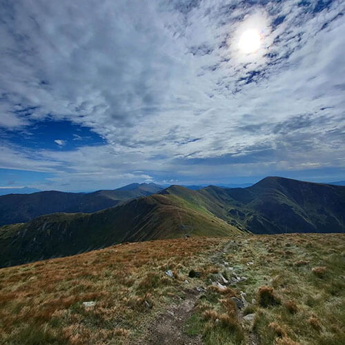 ⛰️ Hrebenovka Nizke Tatry, 106km, 4 dni 🚶♂️🚶♂️🚶🚶♀️